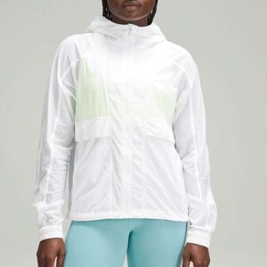 🤍 Lululemon | Hood-Lite Relaxed-Fit Jacket | White | Size XL/14 🤍
